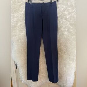 Theory NWT Women’s Straight Trousers NS Sea Blue Traceable Wool. 10001272; 00